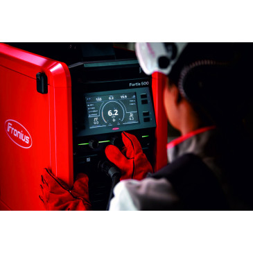 Poste à souder Fortis 500C Pulse W VR 10M – MIG/MAG Triphasé 500 A