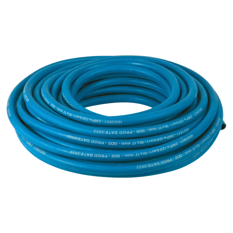Tuyau oxygène bleu Ø 10 x 17 mm (au mètre)