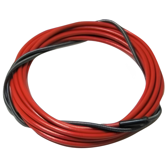 Gaine métal 1.0-1.2 mm rouge