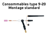 Montage standard type 9-20