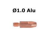 Tube contact type 25 d. 1.0 Alu